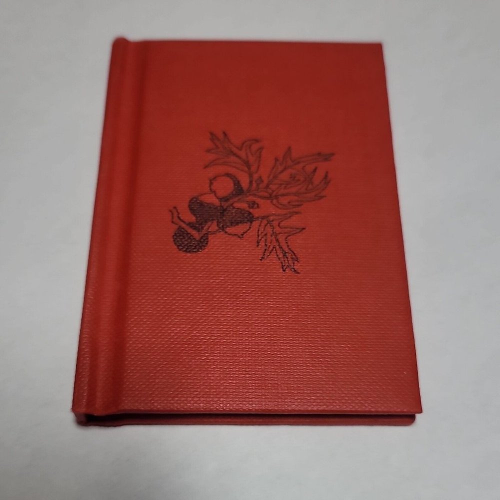 Chicken Soup With Rice Maurice Sendak Hardcover 1962 Miniature Red Cover